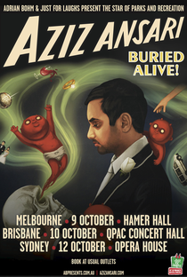 Aziz Ansari: Buried Alive - Poster / Capa / Cartaz - Oficial 1