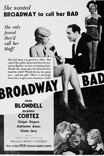  de Filme Broadway Bad (1933)