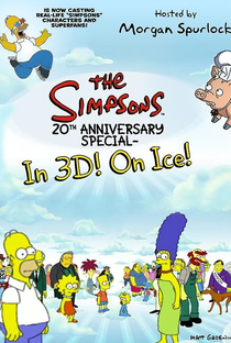 The Simpsons 20th Anniversary Special – In 3-D! On Ice! - Poster / Capa / Cartaz - Oficial 1