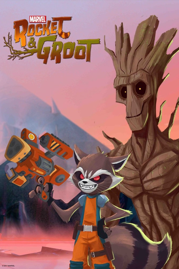 Poster de Franquia Marvel's Rocket & Groot (2017)