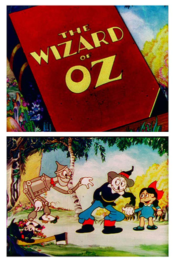 Poster de Curta O Mágico de Oz (1933)