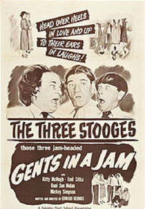 Três cavalheiros galhofeiros (Gents in a jam)