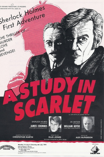 Poster de Filme A Study in Scarlet (Play) (1991)