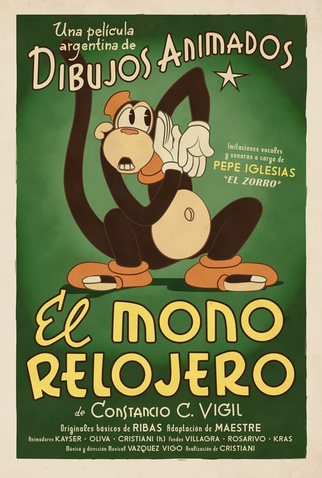 Poster 1 de Curta O Macaco Relojoeiro (1938)
