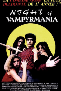 Night of Vampyrmania - Poster / Capa / Cartaz - Oficial 1