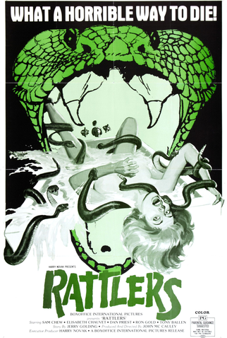 Poster 3 de Filme O Ataque das Cobras (1976)
