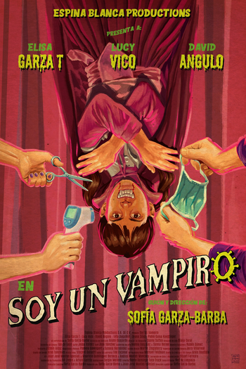 Poster de Curta Sou um Vampiro (2021)