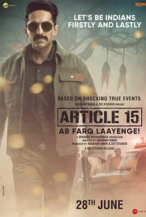 Article 15 - Poster / Capa / Cartaz - Oficial 3