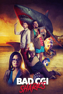 Bad CGI Sharks - Poster / Capa / Cartaz - Oficial 1