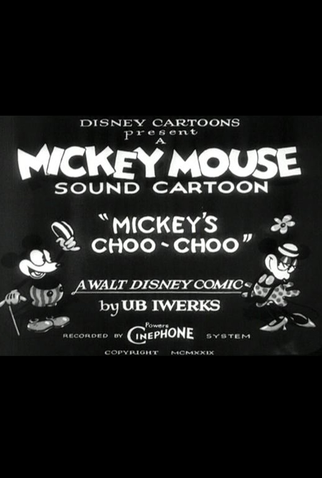 Poster 1 de Curta Mickey's Choo-Choo (1929)