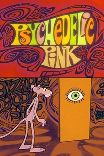 Poster de Curta Pantera Psicodélica (1968)