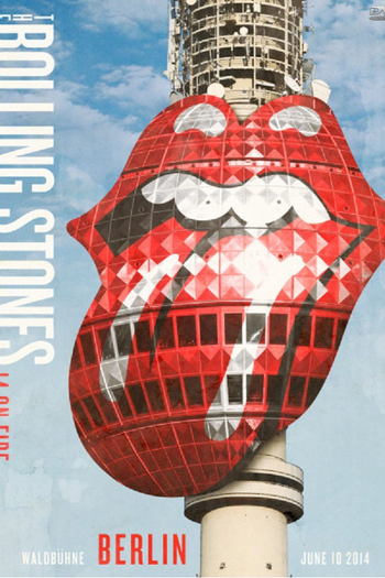 Poster de Filme Rolling Stones - Berlin 2014 (2014)