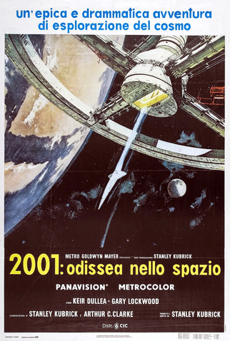 Poster 55 de Filme 2001: Uma Odisseia no Espaço (1968)