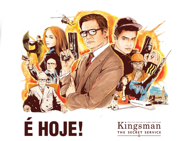 “Kingsman: Serviço Secreto” estreia hoje nos cinemas