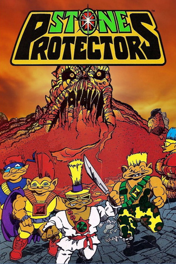 Poster de Franquia Stone Protectors (1996)