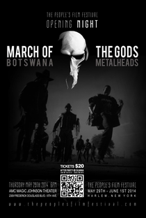 March of the Gods: Botswana Metalheads - Poster / Capa / Cartaz - Oficial 1