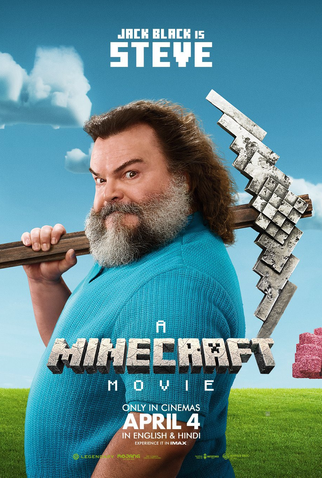Poster 5 de Filme Um Filme Minecraft (2025)