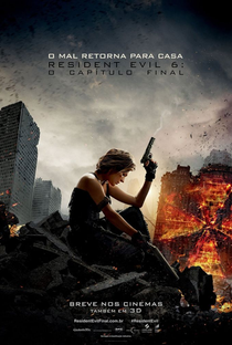 Resident Evil 6: O Capítulo Final - Poster / Capa / Cartaz - Oficial 3