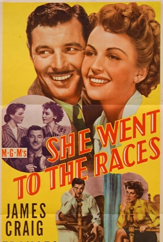 Poster 3 de Filme Ela Foi às Corridas (1945)