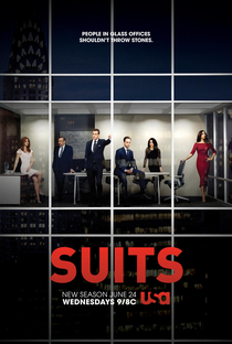 Suits (5ª Temporada) - Poster / Capa / Cartaz - Oficial 1
