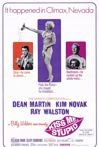 Poster 2 de Filme Beija-me, Idiota! (1964)