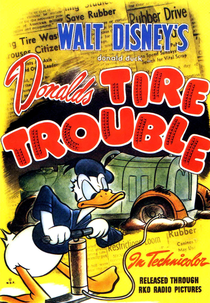 Pneu Furado (Donald's Tire Trouble)
