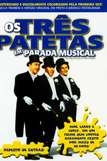 Poster de Filme Os Três Patetas em Parada Musical (1946)