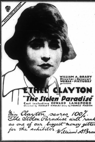 Poster 1 de Filme The Stolen Paradise (1917)