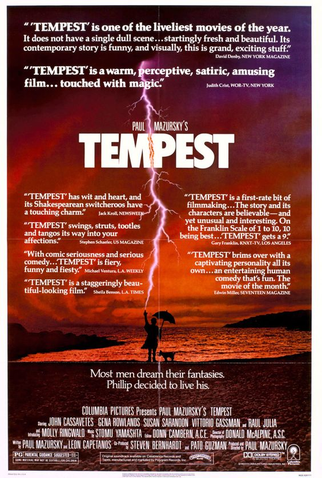 Poster 2 de Filme A Tempestade (1982)