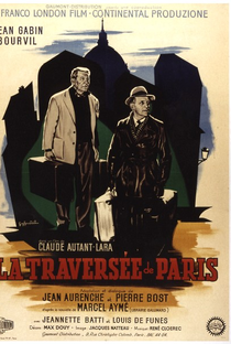 A Travessia de Paris - Poster / Capa / Cartaz - Oficial 1