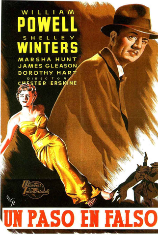 Poster 2 de Filme Um Passo em Falso (1949)
