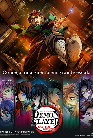 Poster 2 de Filme Demon Slayer: Kimetsu no Yaiba - Castelo Infinito (2025)
