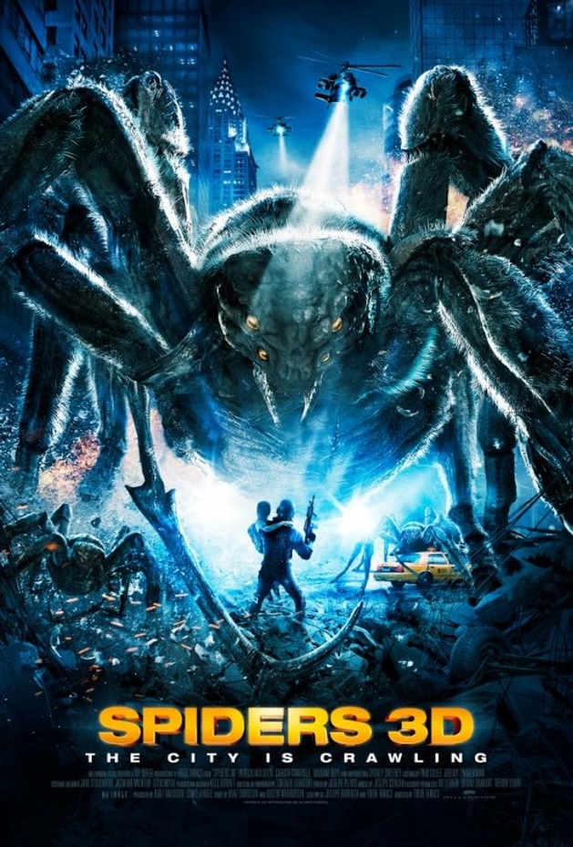 Cartaz Oficial de ‘Spiders 3D’
