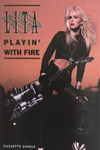 Poster de Curta Lita Ford: Playin’ With Fire (1992)