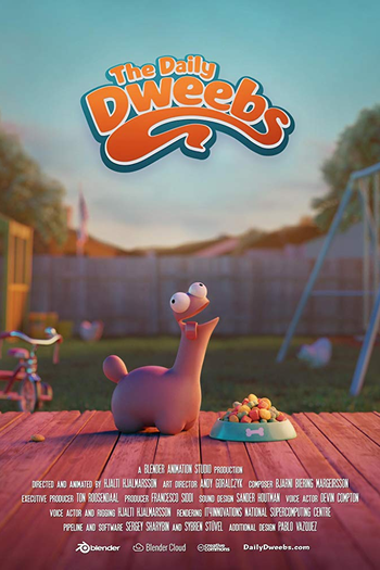 Poster de Curta The Daily Dweebs (2017)