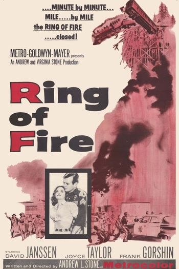 Poster de Filme Anel de Fogo (1961)