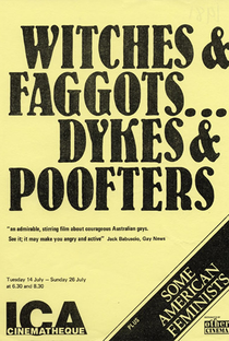 Witches, Faggots, Dykes and Poofters - Poster / Capa / Cartaz - Oficial 1