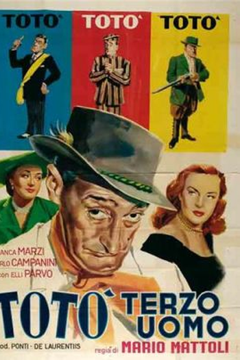 Poster de Filme Totò Terzo Uomo (1951)