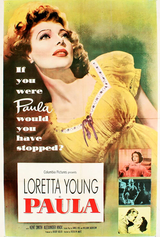 Poster 1 de Filme Paula - Coração de mãe (1952)