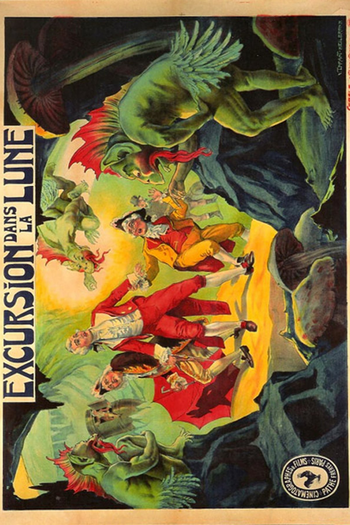 Poster de Curta Excursion dans la Lune (1908)