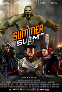 WWE Summerslam - (2013) - Poster / Capa / Cartaz - Oficial 2