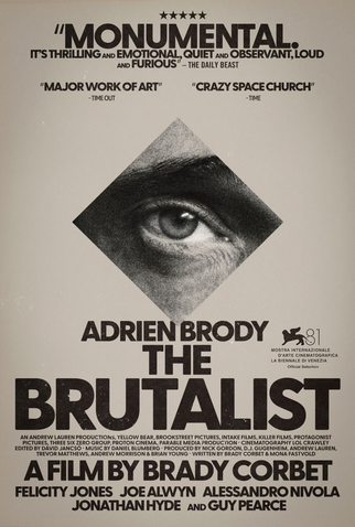 Poster 9 de Filme O Brutalista (2024)