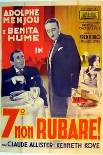 Poster de Filme Diamond Cut Diamond (1932)