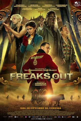 Poster 2 de Filme Freaks Out (2021)