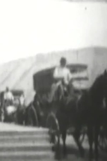 Coaches Arriving at Mammoth Hot Springs (Coaches Arriving at Mammoth Hot Springs)