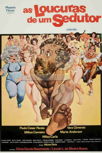 Poster de Filme As Loucuras de um Sedutor (1976)