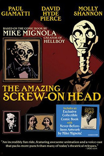 Poster de Curta The Amazing Screw-On-Head (2006)