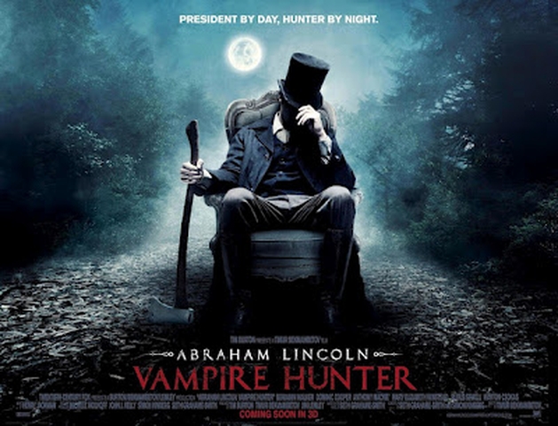 Abraham Lincoln: Caçador de Vampiros - Uma estória oportunista de patriotismo chavão.