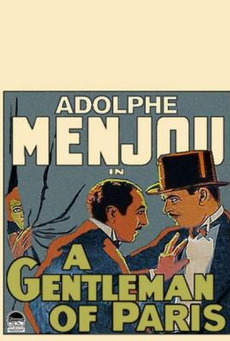 Poster 1 de Filme Um Gentleman de Paris (1927)