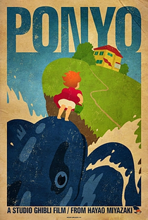 Ponyo: Uma Amizade que Veio do Mar - Poster / Capa / Cartaz - Oficial 7